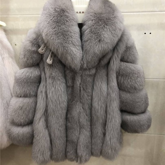 Authentic fox fur coat - Picture 5 of 6